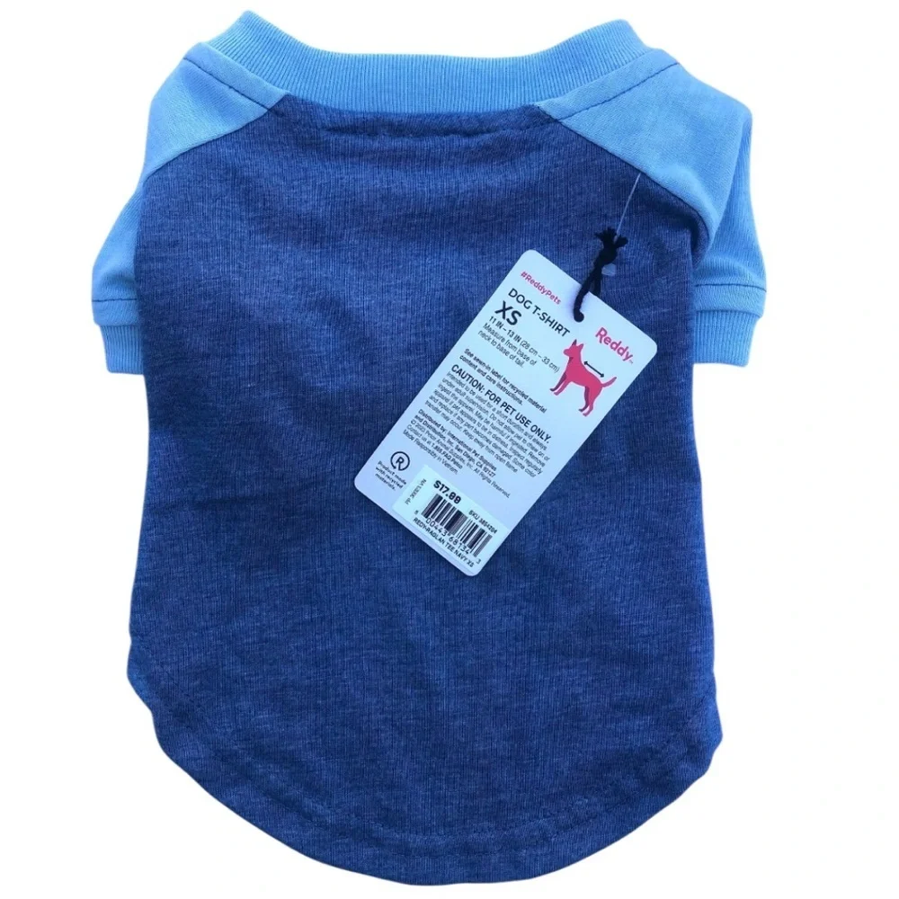NWT Reddy navy t-shirt tee XS
